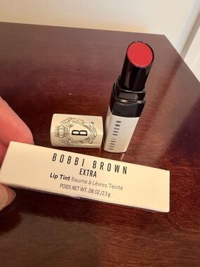 NIB Bobbi brown extra lip tint bare raspberry full retail size